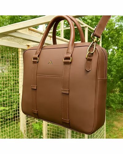 PREMIUM LEATHER LAPTOP BAG-1