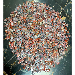 red botswana agate cabochon loose gemstone