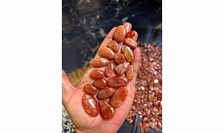 Natural Sunstone Gemstone Free Size Sunstone Cabochon Loose Gemstone For Making Jewelry