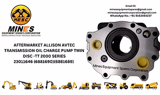 AVTEC TRANSMISSION OIL CHARGE PUMP AFTERMARKET 23011646 TT/TRT 2000 - 2221 SERIES