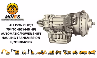 ALLISON CLBT 754 TRANSMISSION ASSEMBLY REFURBISHED P/N: 23042987