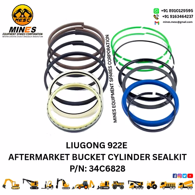 liugong 922e aftermarket bucket cylinder sealkit p/n: 34c6828