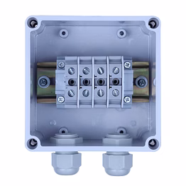 terminal box 100 x 100 x 80 mm – 4x 10 sqmm