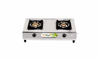 LPG Stove,SS,Double, 2B POPULAR