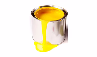Hi-Gloss Golden Yellow Paint
