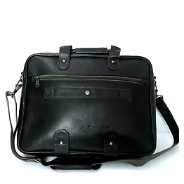 Leather office bag