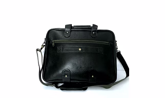 Leather office bag