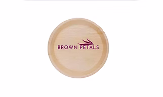 ARECA LEAF PLATES- 10 INCH ROUND