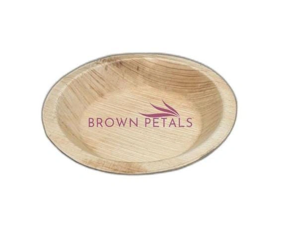 ARECA LEAF PLATES- 8 INCH ROUND-12496484