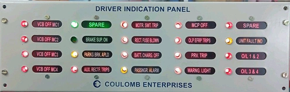 ENGINE DRIVER INDICATION PANEL- FOR RAILWAYS-1