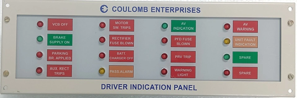ENGINE DRIVER INDICATION PANEL- FOR RAILWAYS-2