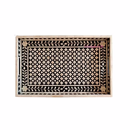 the regal art bone inlay kitchen serving tray dinning platter tray handmade home decor gift