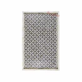 kitchen serving tray handmade bone inlay unique pattern decorative tray home decor gift bone inlay furniture