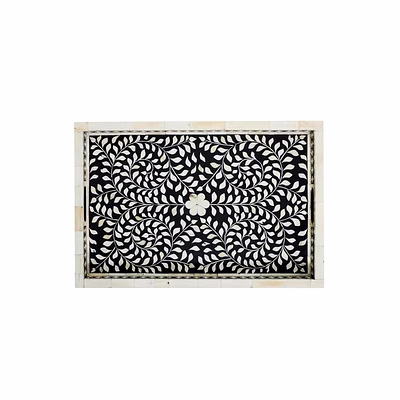 bone inlay kitchen serving tray decorative tray home decor gift