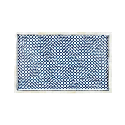 Bone Inlay Unique Pattern serving tray, Home Decor Kitchen Tray, Coffee serving Tray-12517120