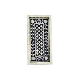 bone inlay kitchen serving tray handcrafted home decor gift breakfast tray, coffee table tray