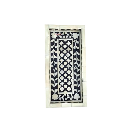Bone Inlay Kitchen Serving Tray Handcrafted Home Decor Gift breakfast tray, coffee table tray-12517268