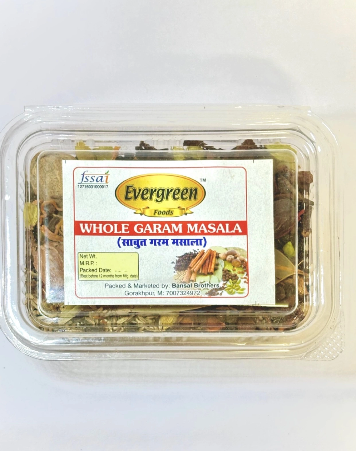 Evergreen Foods Sabut Garam Masala-12496758