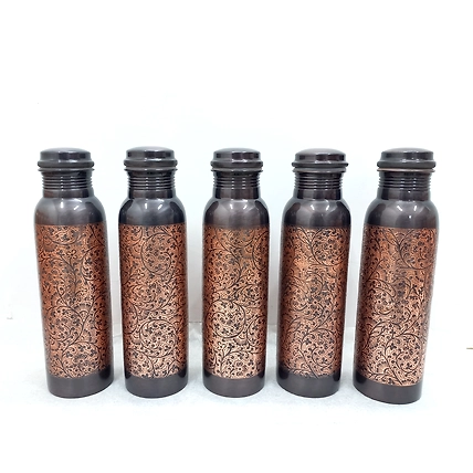 Pure Copper Color Bottles available in different colors and styles-12668775