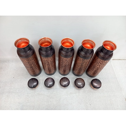 Pure Copper Color Bottles available in different colors and styles-2