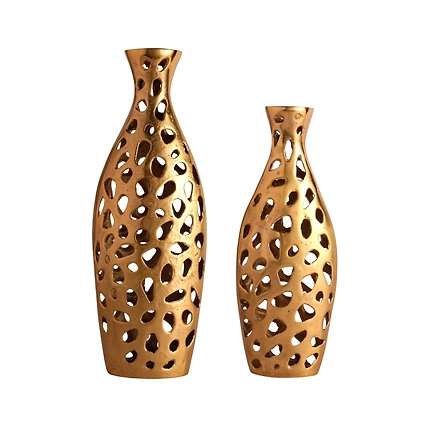 Aluminium Metal Vases-3