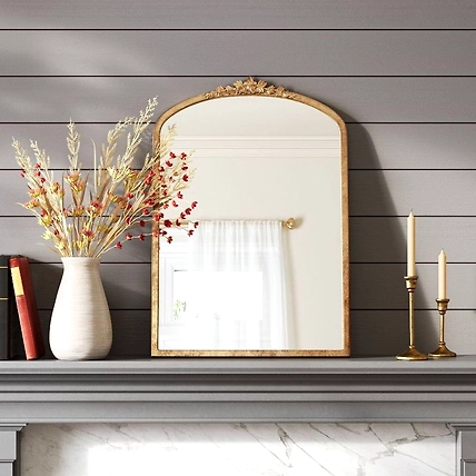 Aluminium Metal antique Wall Mirror-1