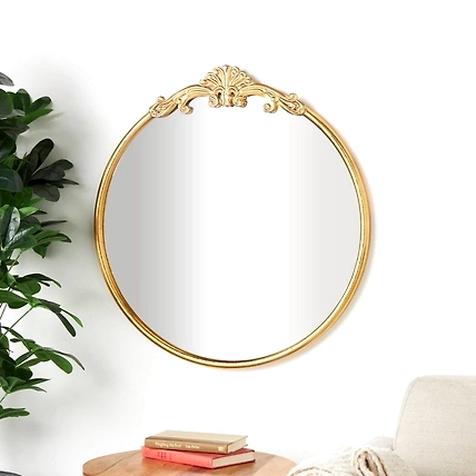 Aluminium Metal antique Wall Mirror-1
