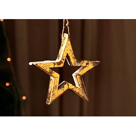 Festive Hanging Decoration - Stars/Hearts