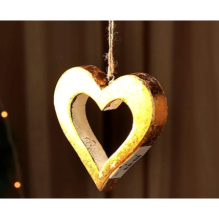Festive Hanging Decoration - Stars/Hearts-1