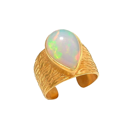 BLUE FIRE RAINBOW MOONSTONE RINGS-1