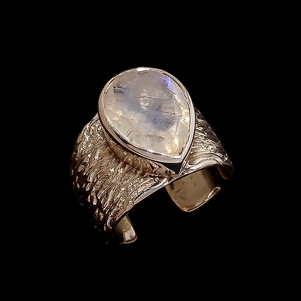 BLUE FIRE RAINBOW MOONSTONE RINGS-4