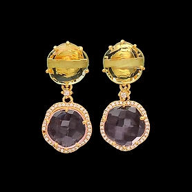 925 STERLING SILVER DROP EARRINGS