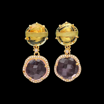 925 STERLING SILVER DROP EARRINGS-12497902