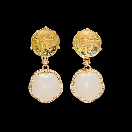 925 STERLING SILVER DROP EARRINGS-3