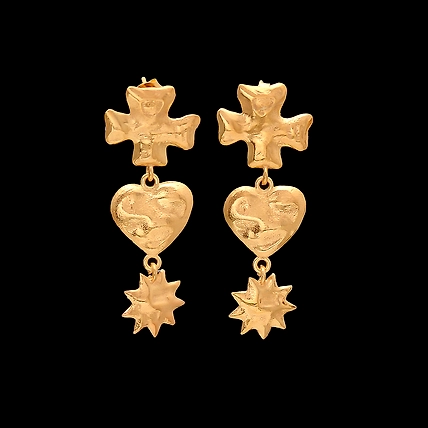 925 STERLING SILVER DANGLE DROP LONG EARRINGS-12497992