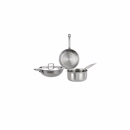tri-ply 4pc daily essentials cookware set