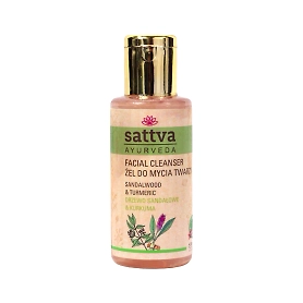 SATTVA FACIAL CLEANSER SANDALWOOD & TURMERIC 100 ML