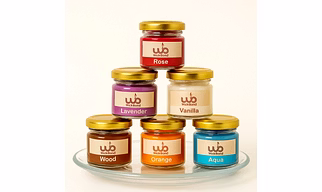Wickbond Scented Candle Gift Set – Pack of 6 Mini Jar Wax Candles, Highly Fragranced Aromatherapy Candles for Home Decor & Gifting