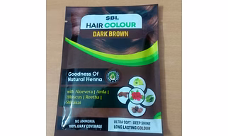 SBL's hair colour (dark brown)