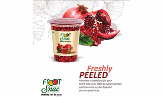 Pomegranate fresh arials