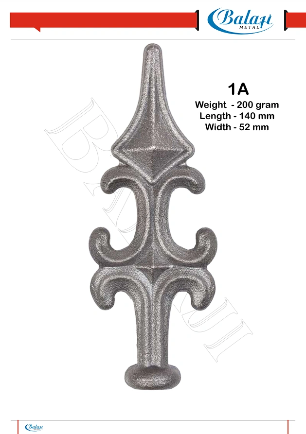 Wrought Iron Arrowhead-1