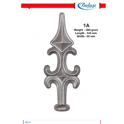 Wrought Iron Arrowhead-1