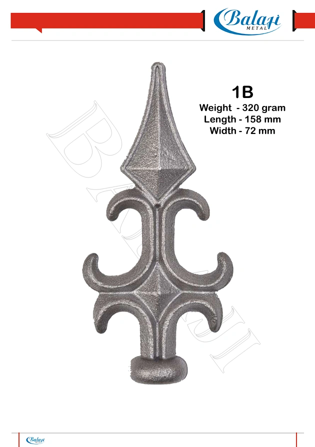 Wrought Iron Arrowhead-2