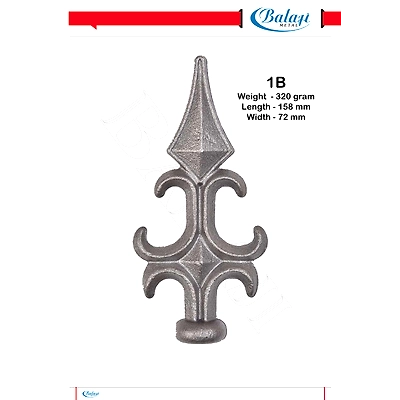 Wrought Iron Arrowhead-2