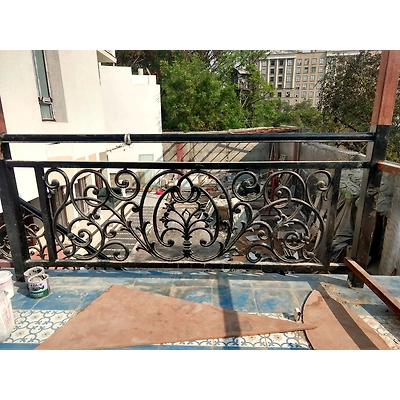 Cast Iron Balcony Railings-2