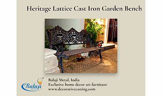 Cast Iron Garden Bench