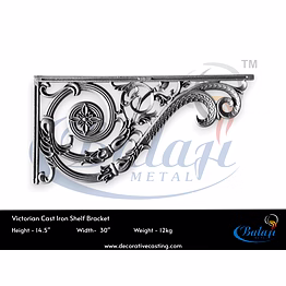balaji cast iron shelf brackets