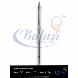 balaji cast iron stair baluster
