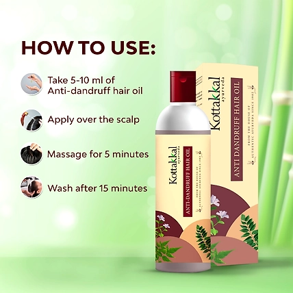 Kottakkal Ayurveda Anti-Dandruff Hair Oil 150 ml-2