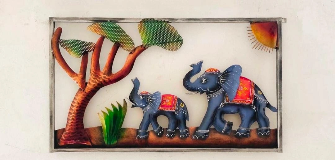 Elephant Frame Decor-2